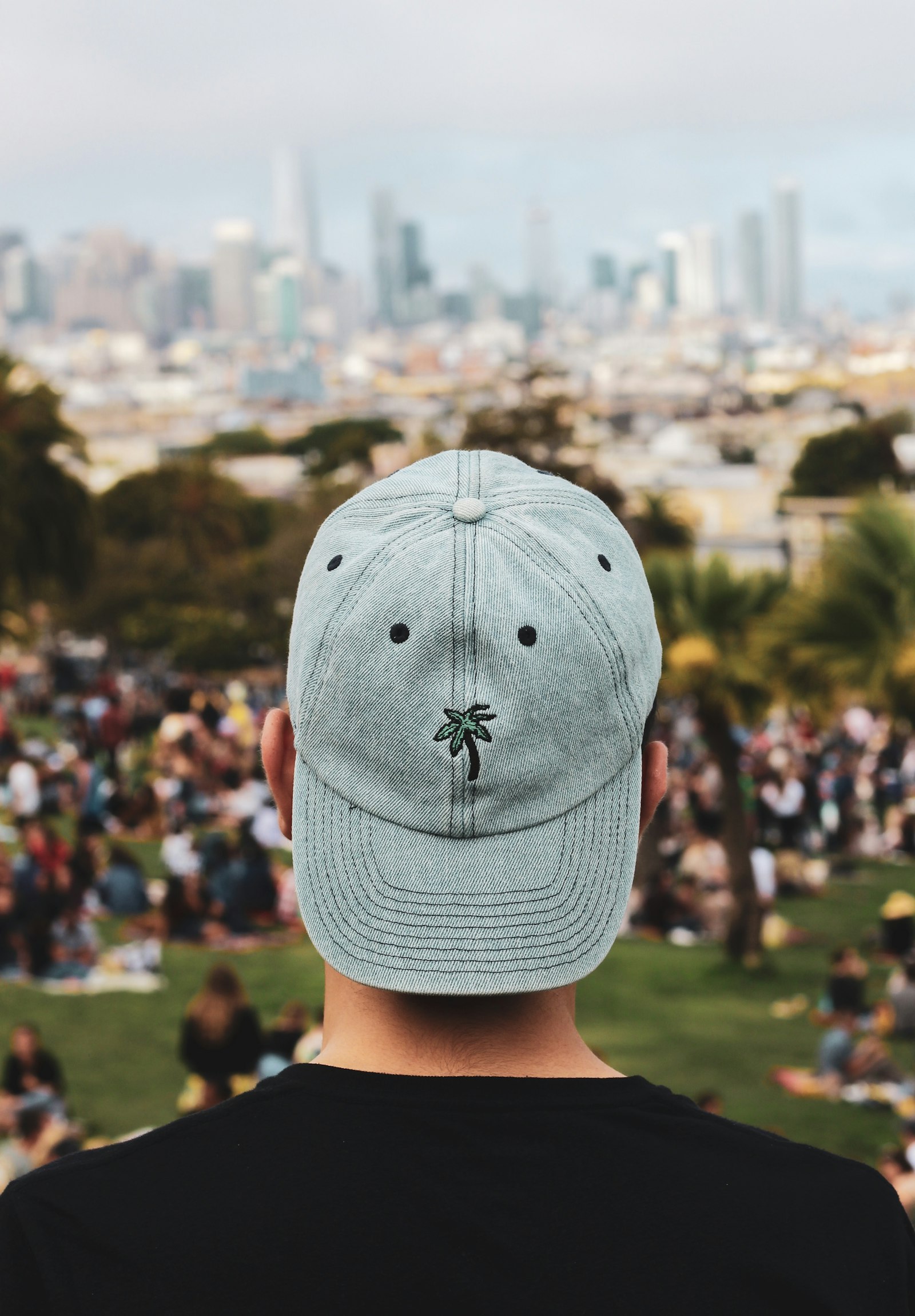 Custom Unstructured Dad Cap manufactured to order by SeamFoundry