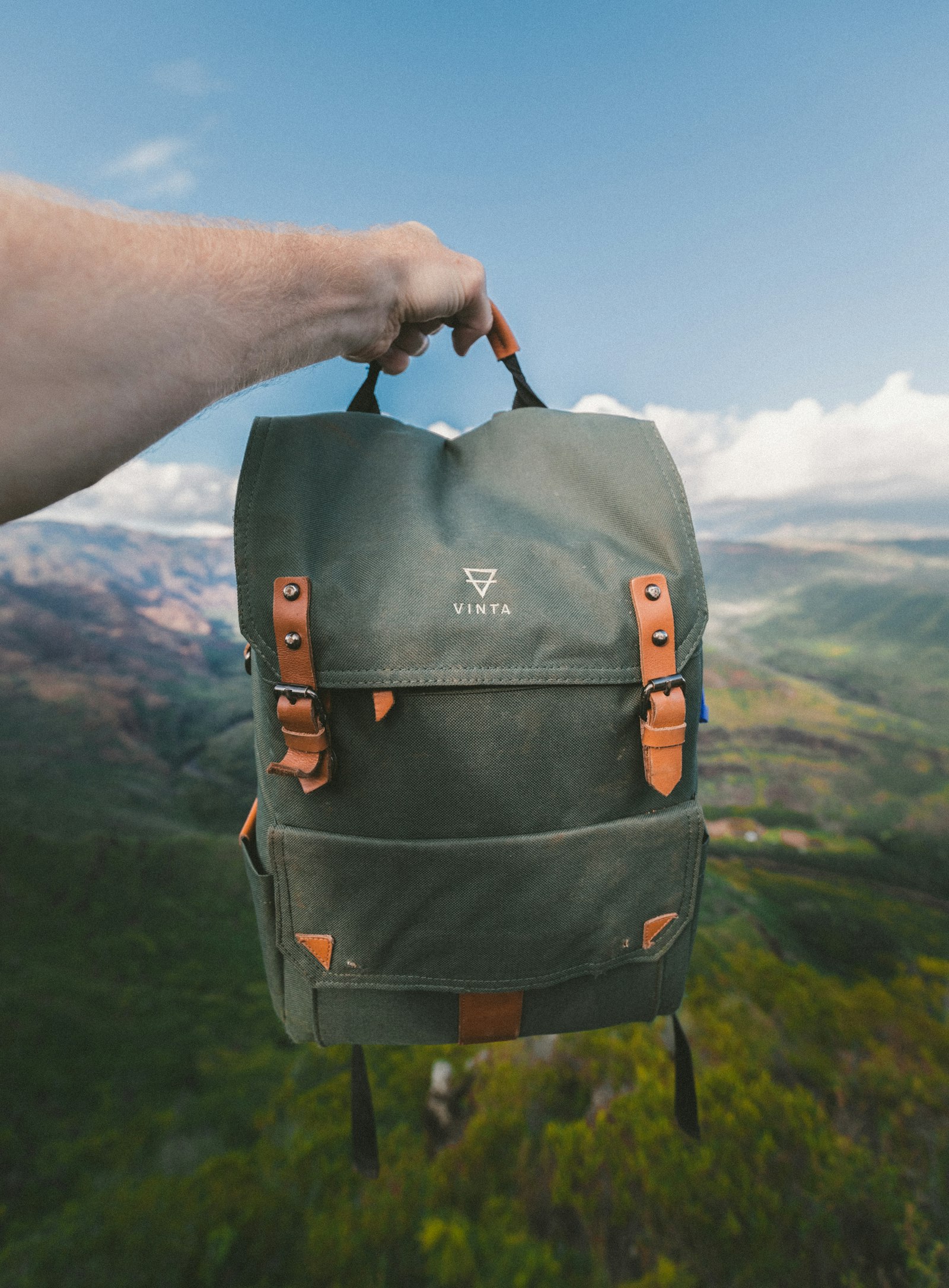 Custom Leather Backpack manufactured to order by SeamFoundry
